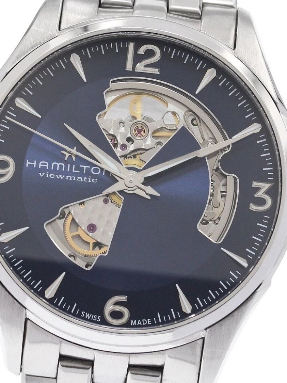 HAMILTON Jazzmaster Viewmatic H327050 Open heart Automatic Men's Watch_960077